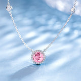 Collier en argent sterling FANCIME "Projecteur" avec réglage rond