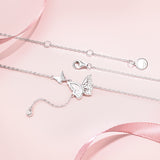 FANCIME "Lightplay Butterfly" Collier en argent sterling suspendu