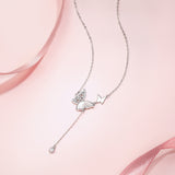 FANCIME "Lightplay Butterfly" Collier en argent sterling suspendu