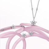 Collier en argent sterling "Ms Vega" Étoile scintillante Alpha Lyrae