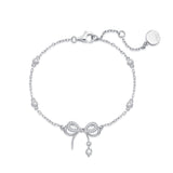 FANCIME "Dream Bow" Bracelet en argent sterling en forme de nœud papillon