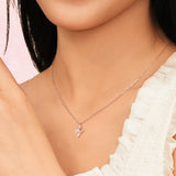 Collier en argent sterling "Starlit Dream" Étincelant