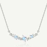 Collier en argent sterling "Starlit Dream" Étincelant