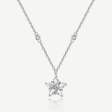 Collier en argent sterling "Ms Vega" Étoile scintillante Alpha Lyrae