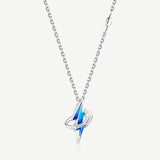 Collier en argent marque Patronus Harry Potter x FANCIME Design phosphorescent