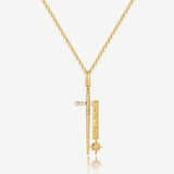 Colliers en Argent avec Charms de Baguette de Draco Malfoy x FANCIME