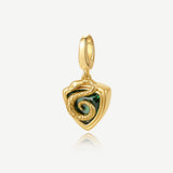 Harry Potter x FANCIME Pendentif Argent de la Maison Serpentard