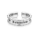 Bague en argent sterling de la maison Serdaigle x FANCIME Harry Potter