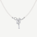 Collier en Argent Wisteria Tendril