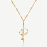 Colliers en Argent avec Charms de Baguette de Hermione Granger x FANCIME