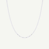 Collier en Chaîne avec Perles en Argent