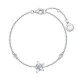 Bracelet en argent sterling "Ms Vega" Étoile scintillante Alpha Lyrae