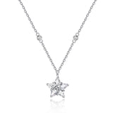 Collier en argent sterling "Ms Vega" Étoile scintillante Alpha Lyrae