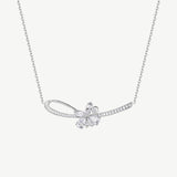 Collier en Argent Wisteria Vine