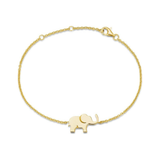 Bracelet éléphant porte-bonheur FANCIME en argent sterling 925 poli