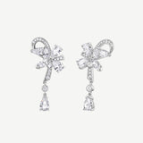 Boucles d'Oreilles en Argent Wisteria Vine