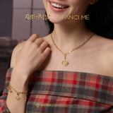 Charme en argent sterling du Retourneur de temps x FANCIME Harry Potter