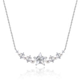Collier en argent sterling "Vega Whisper" Étoile scintillante Alpha Lyrae