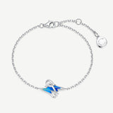 Bracelet en argent marque Patronus Harry Potter x FANCIME Design phosphorescent