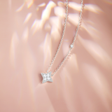 "Starlit Melody" Collier en argent sterling