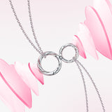 Colliers en argent sterling pour couples "Love Magnetic" FANCIME