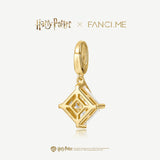 Charme en argent sterling des Reliques de la Mort x FANCIME Harry Potter