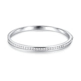 FANCIME "Écliptique" Bracelet Jonc en Argent Sterling