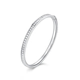 FANCIME "Écliptique" Bracelet Jonc en Argent Sterling