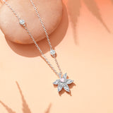 Collier Élégant en Argent Sterling “Majesté de l'Érable”
