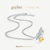 Collier en argent sterling Hedwig x Harry Potter FANCIME