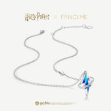 Collier en argent marque Patronus Harry Potter x FANCIME Design phosphorescent