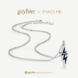 Collier en argent marque Patronus Harry Potter x FANCIME Design thermochromique