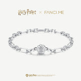 Bracelet en argent sterling avec charme magique x FANCIME Harry Potter