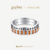 Harry Potter x FANCIME Anneau en Argent de la Maison Gryffondor
