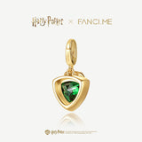 Harry Potter x FANCIME Pendentif Argent de la Maison Serpentard