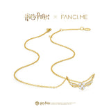 Collier en argent sterling Golden Snitch x Harry Potter FANCIME