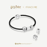 Bracelet en argent cuir Harry Potter x FANCIME