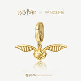 Charme en argent sterling du Vif d'or x FANCIME Harry Potter