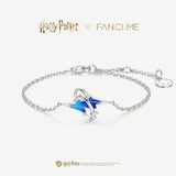 Bracelet en argent marque Patronus Harry Potter x FANCIME Design phosphorescent