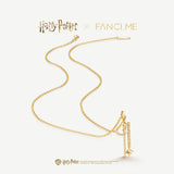 Harry Potter x FANCIME Baguette de Ron Weasley Pendentif Argent