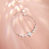 "Starlit Melody" Bracelet en argent sterling