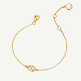 Bracelet pendentif en argent Promise Lock