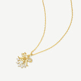 Bracelet pendentif en argent Promise Lock