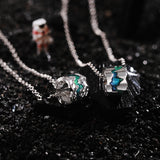 FANCIME "Light Year" Colliers en Argent Sterling pour Couples