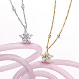 Collier en argent sterling "Ms Vega" Étoile scintillante Alpha Lyrae