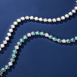 FANCIME "Orbite" Bracelets en argent sterling avec turquoise de naissance de décembre