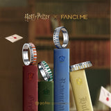 Harry Potter x FANCIME Anneau en Argent de la Maison Serpentard
