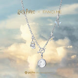 Collier en argent sterling avec charme de baguette magique x FANCIME Harry Potter