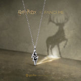 Collier en argent marque Patronus Harry Potter x FANCIME Design thermochromique