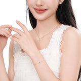 Collier pendentif en argent Promise Lock